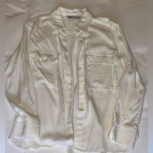 Linen button down shirt